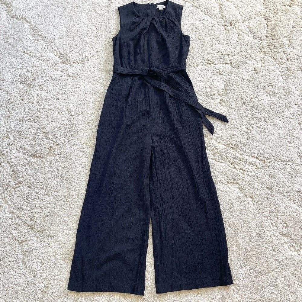 Calvin Klein One Piece Jumpsuit with Belt Size 6